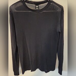 REI Black 100% Silk Base Layer Jogger Mens M** Long Underwear